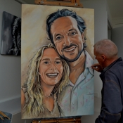 Couple painting